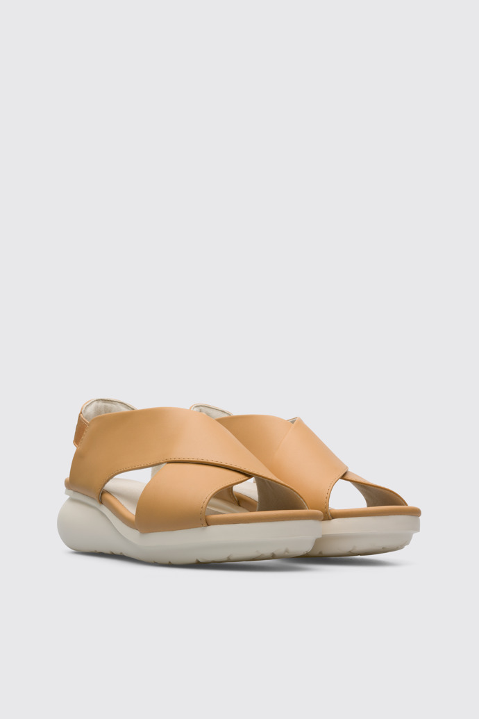 Front view of Balloon Women’s nude sandal