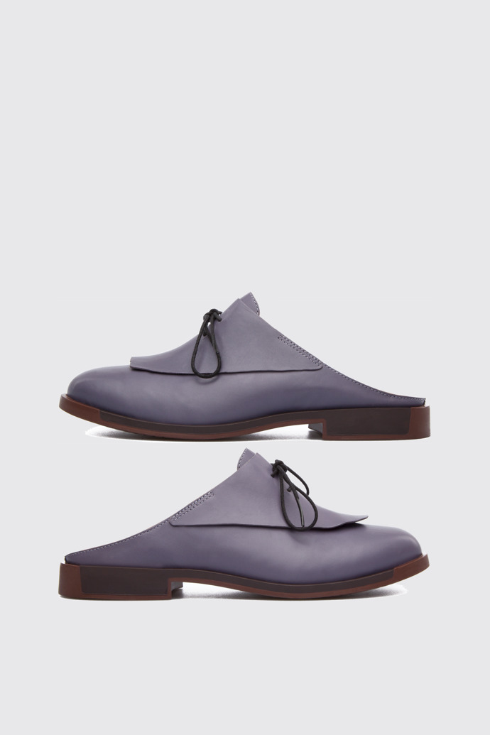 Side view of Twins Purple Casual Shoes for Women