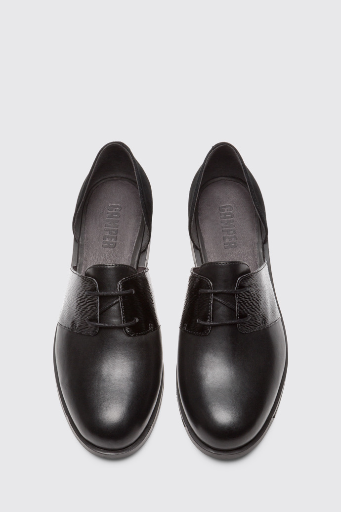 Overhead view of Bowie Black Formal Shoes for Women