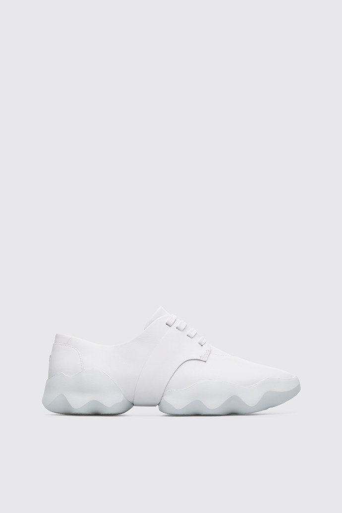 Side view of Dub White Sneakers for Women