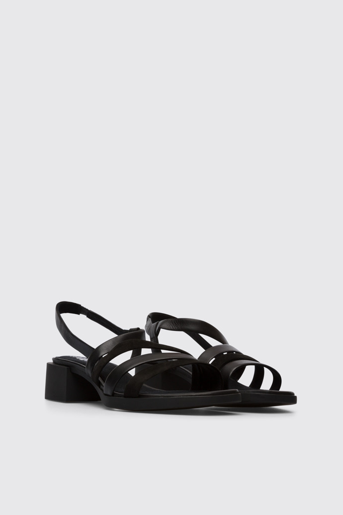 Twins Black Sandals for Women - Fall/Winter collection - Camper United ...