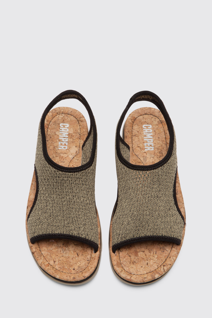 oruga Green Sandals for Women - Spring/Summer collection - Camper Australia