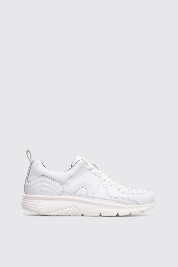 Side view of Drift White Sneakers for Women