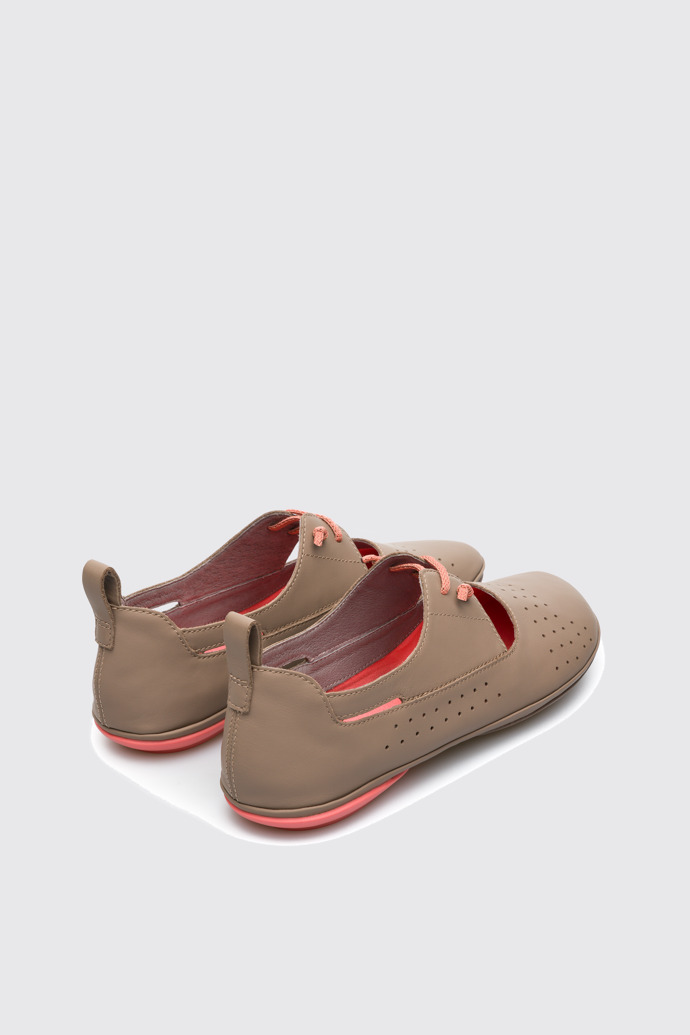 Back view of Right Beige Casual Shoes for Women