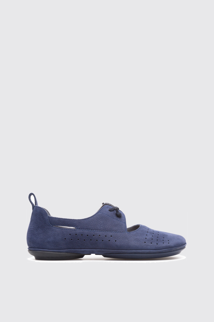 Side view of Right Blue Casual Shoes for Women
