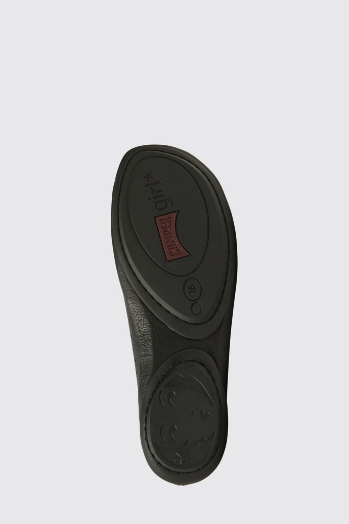 Right Zapatos de piel negros para mujer