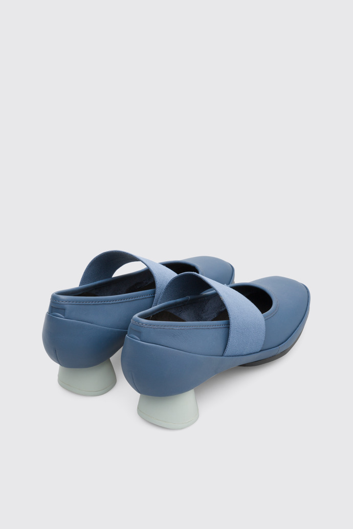 Back view of Alright Blue women's full-grain Mary Jane