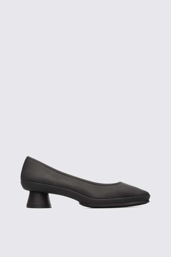 Side view of Alright Black Formal Shoes for Women