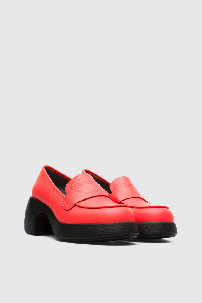 Front view of Thelma Pink Formal Shoes for Women
