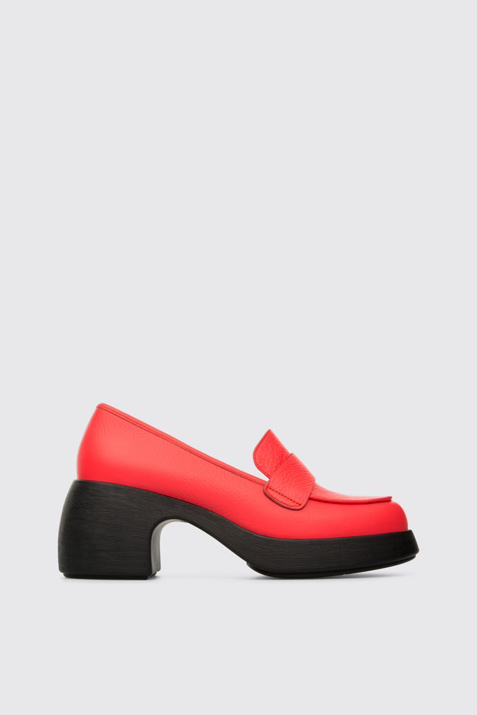 Side view of Thelma Pink Formal Shoes for Women