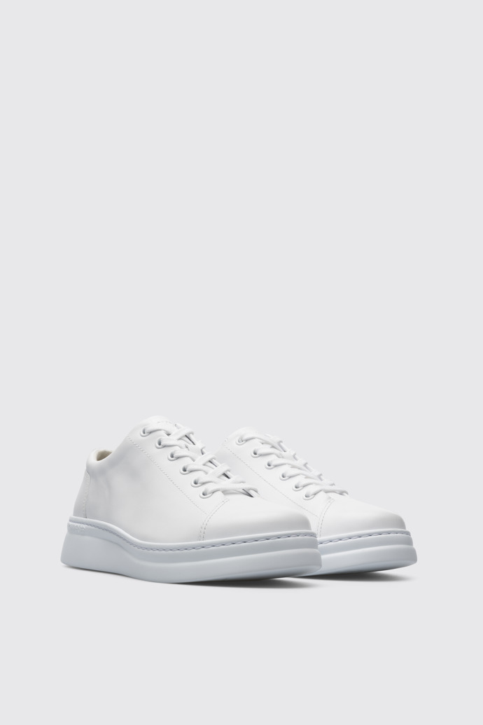 Front view of Runner Up White Sneakers for Women