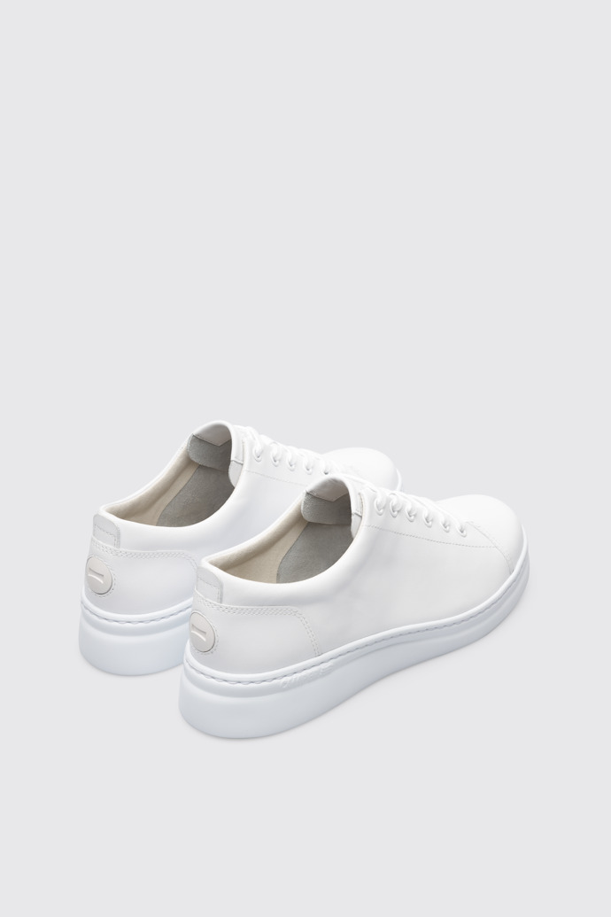 Back view of Runner Up White Sneakers for Women