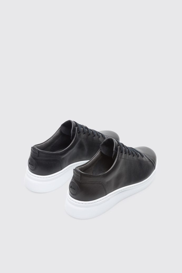 Back view of Runner Up Black Sneakers for Women