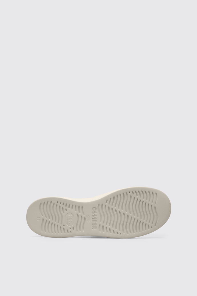 The sole of Runner Up Beige Sneakers for Women