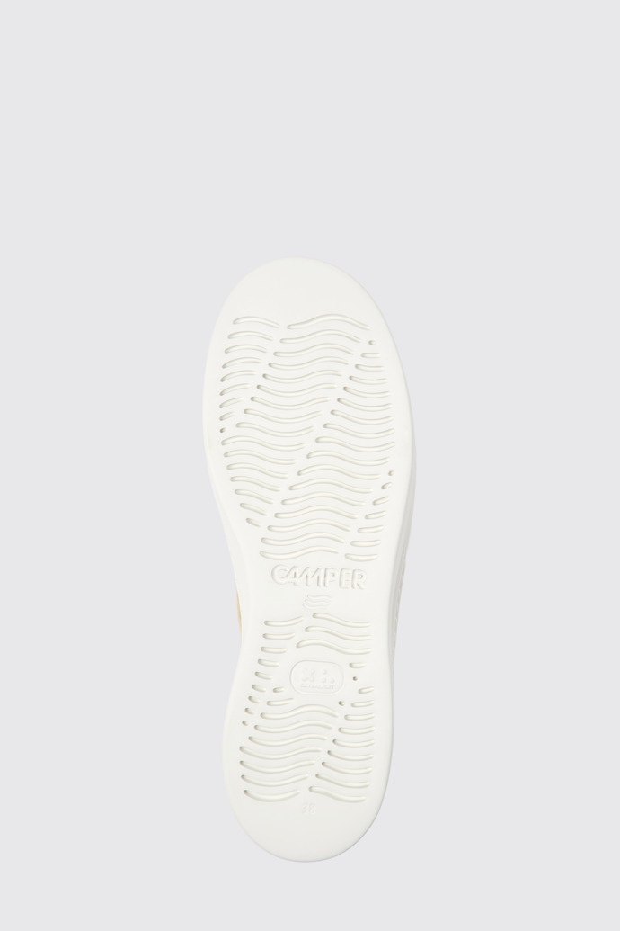 The sole of Runner Up Beige Nubuck Women's Sneakers.