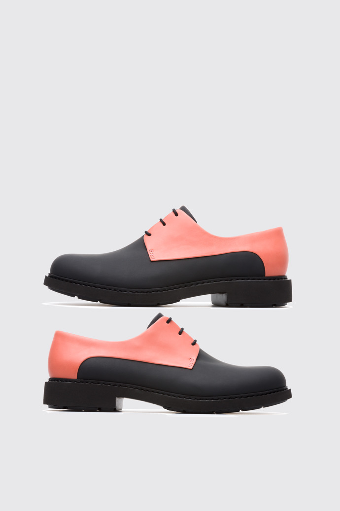 Side view of Twins Multicolor Flat Shoes for Women