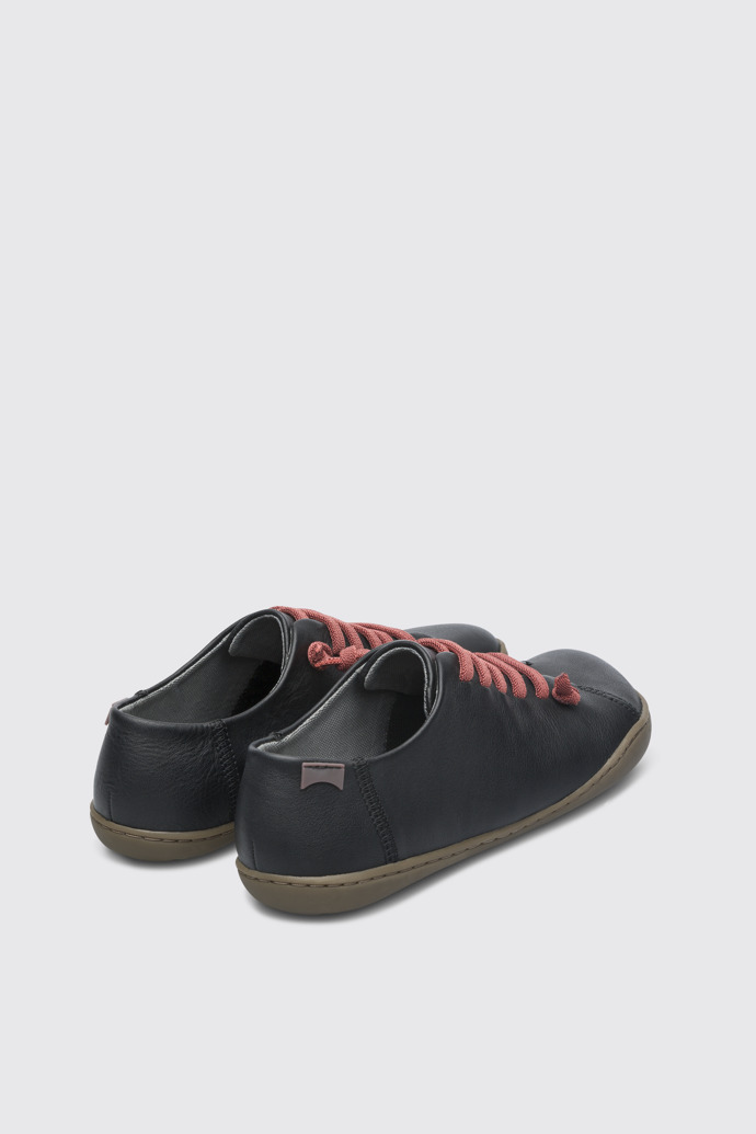 Back view of Peu Black casual shoe for women