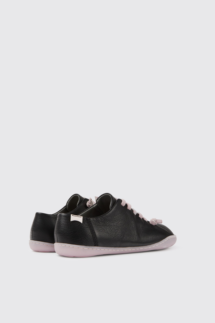 Back view of Peu Black shoes for women