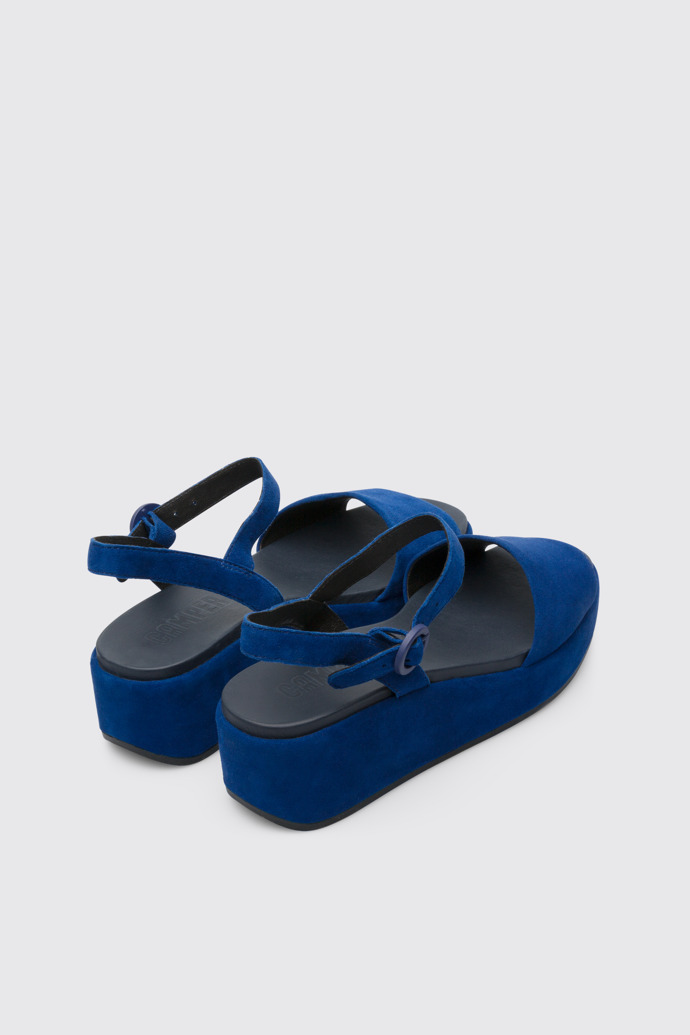 Back view of Misia Women’s blue sandal