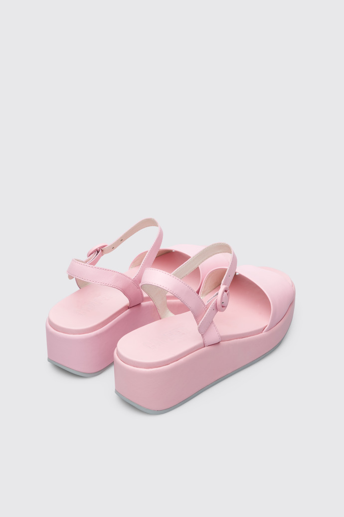 Back view of Misia Women’s pastel pink sandal
