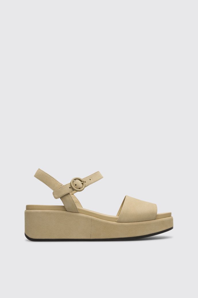 Misia Beige Sandals for Women - Fall/Winter collection - Camper USA