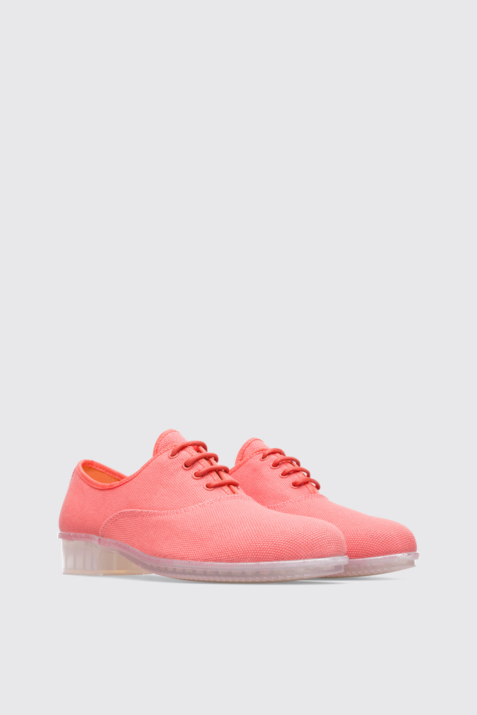 Front view of Casi Jazz Pink Formal Shoes for Women