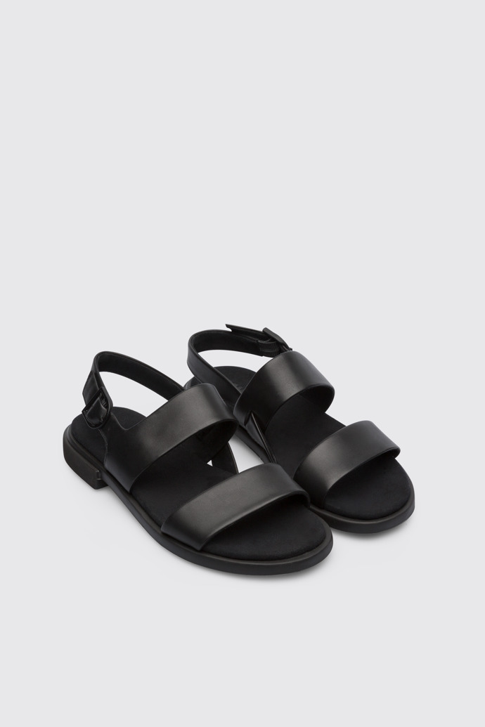 Eda Black Sandals for Women - Fall/Winter collection - Camper USA