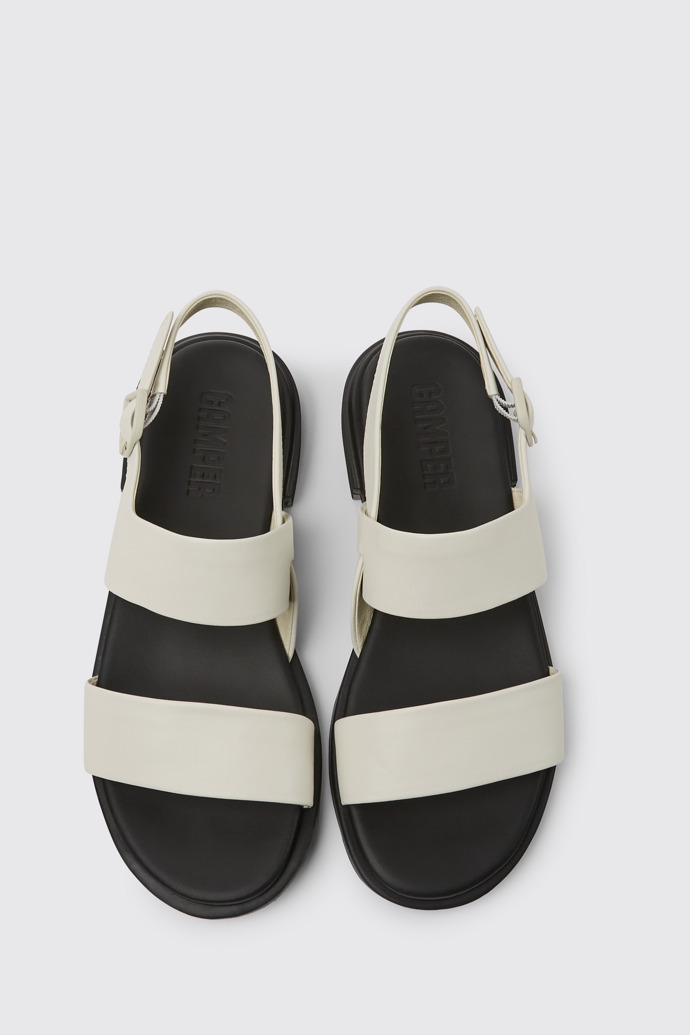 Edy Sandalo da donna in pelle bianco