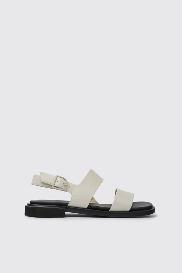 Edy Sandalo da donna in pelle bianco