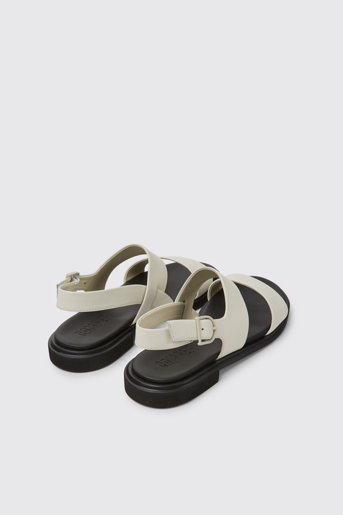 Edy Sandalo da donna in pelle bianco