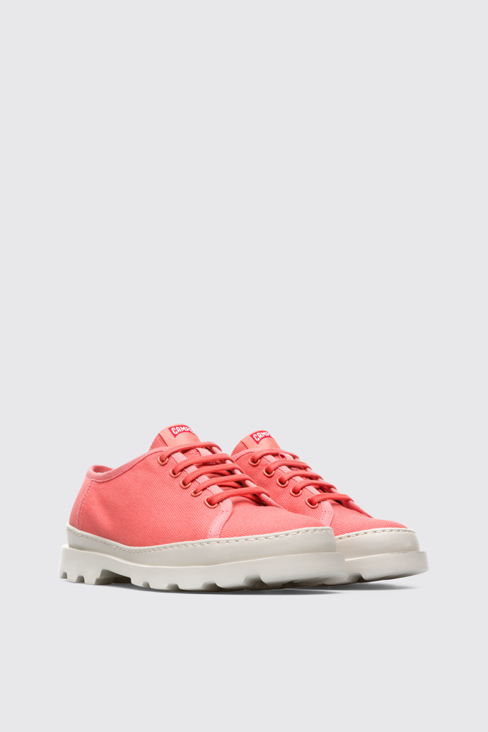 Front view of Brutus Pink Casual Shoes for Women