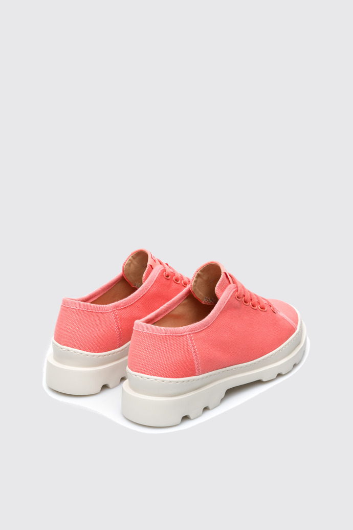 Back view of Brutus Pink Casual Shoes for Women