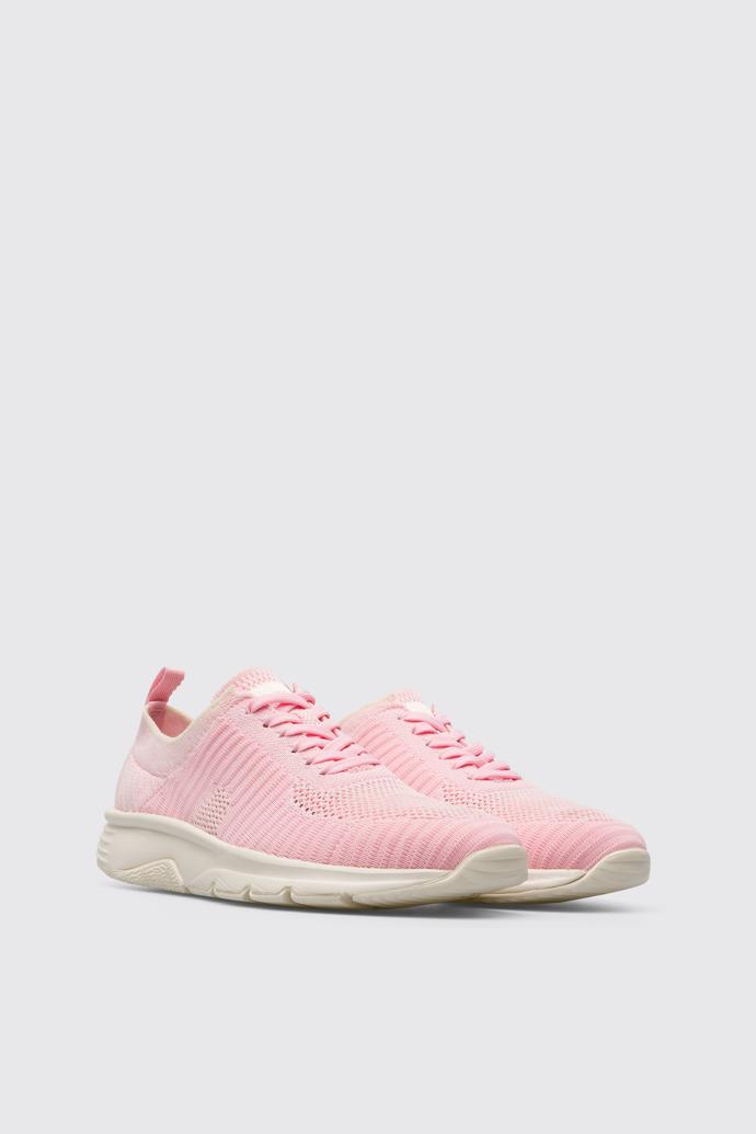Front view of Drift Women’s pastel pink sneaker