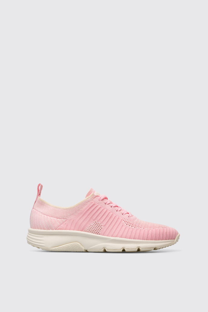 Side view of Drift Women’s pastel pink sneaker