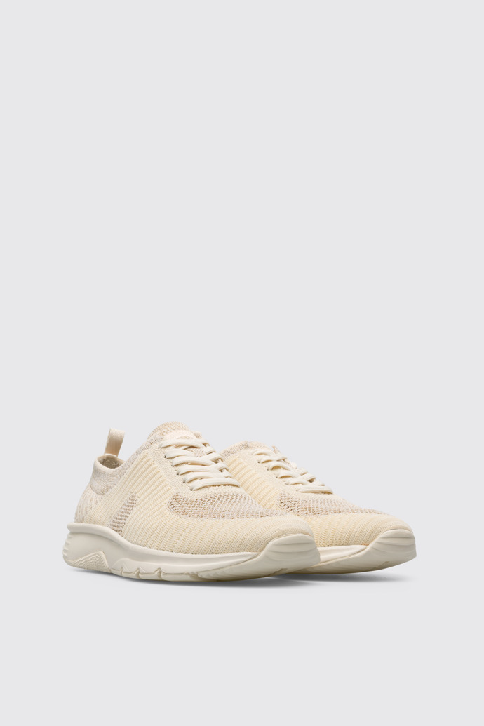 Front view of Drift Women’s beige sneaker