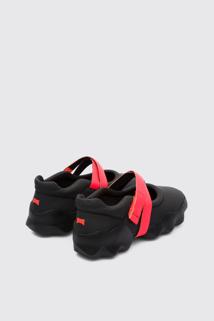 Back view of Dub Black Sneakers for Women