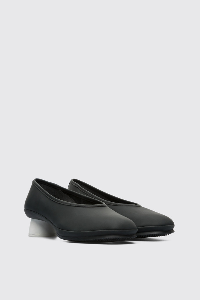 Front view of Alright Black Formal Shoes for Women