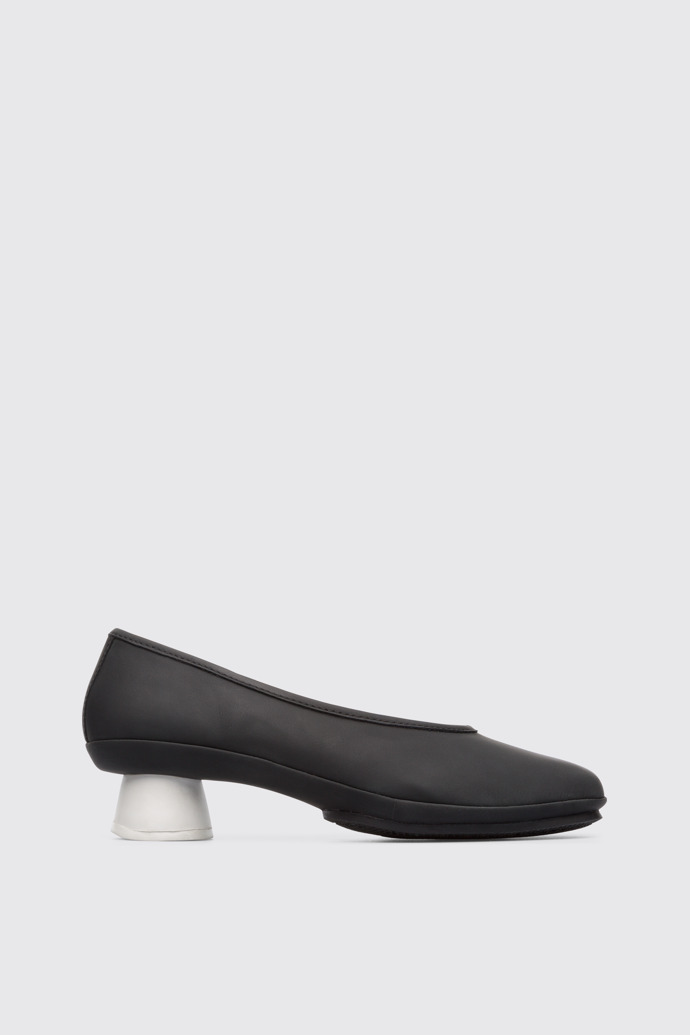Side view of Alright Black Formal Shoes for Women