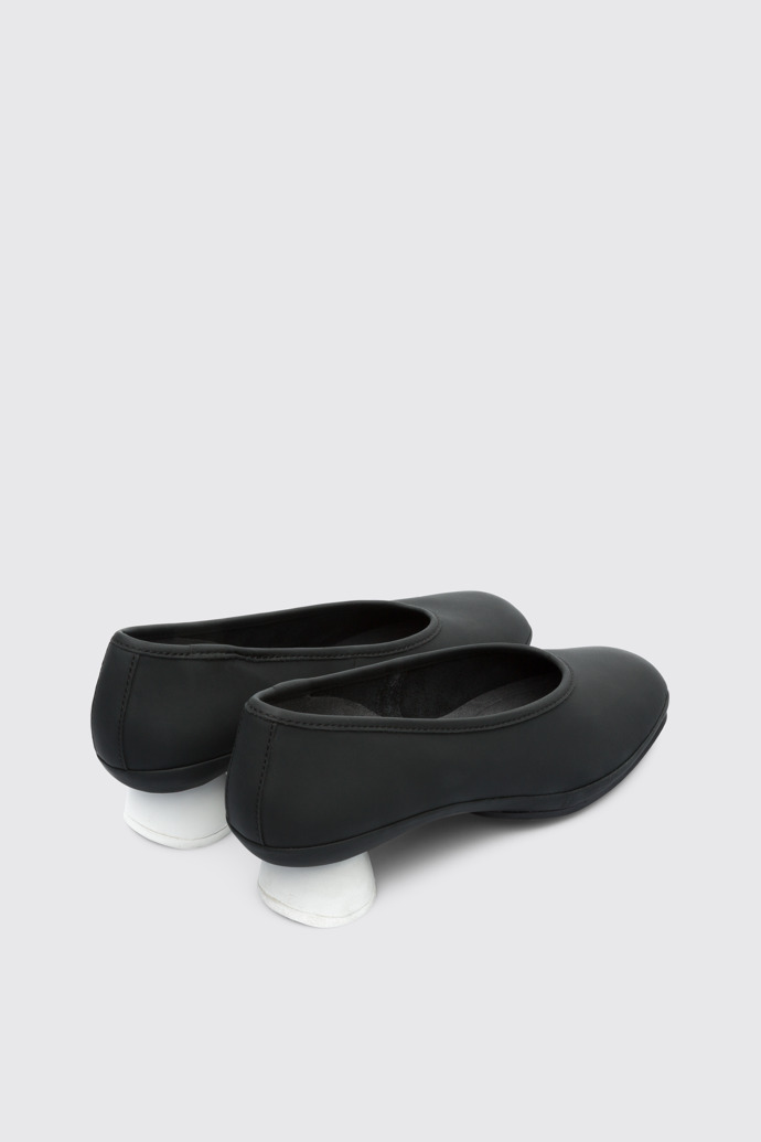 Back view of Alright Black Formal Shoes for Women