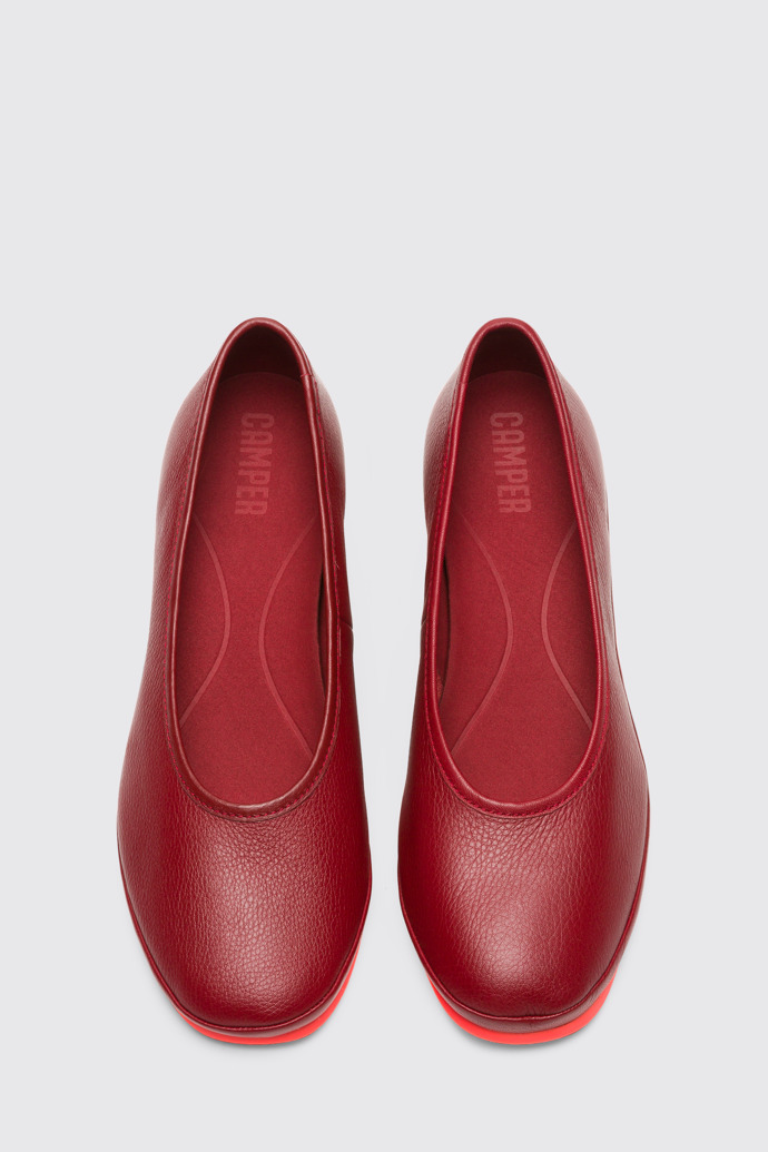 Overhead view of Alright Red Heels for Women