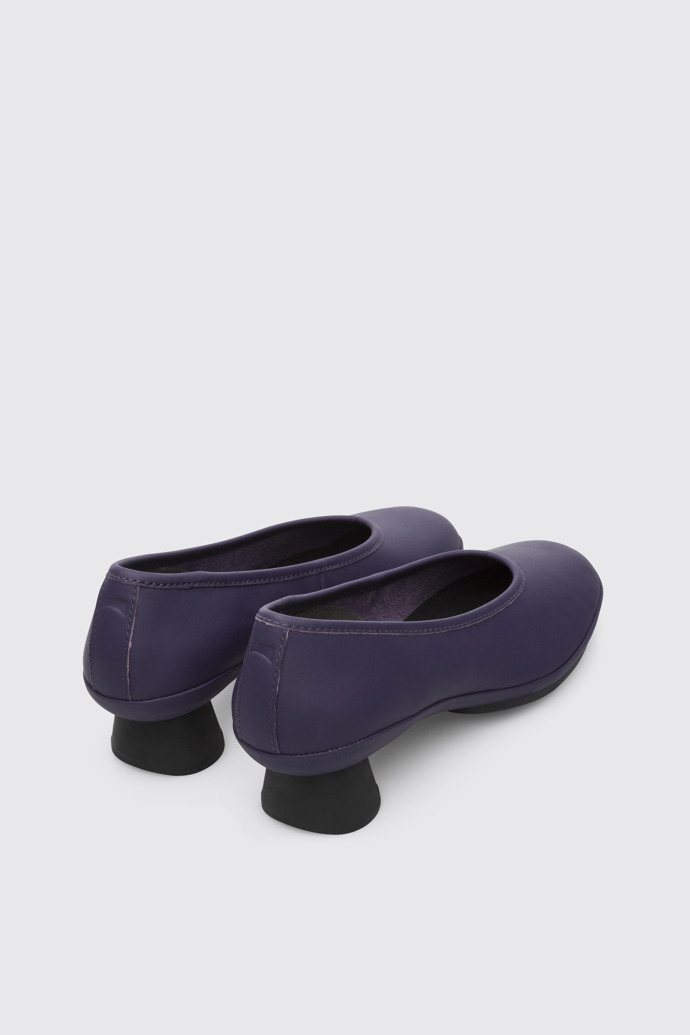 Back view of Alright Purple Heels for Women