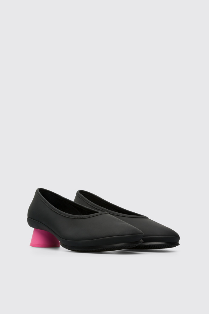 Front view of Alright Black women’s pump