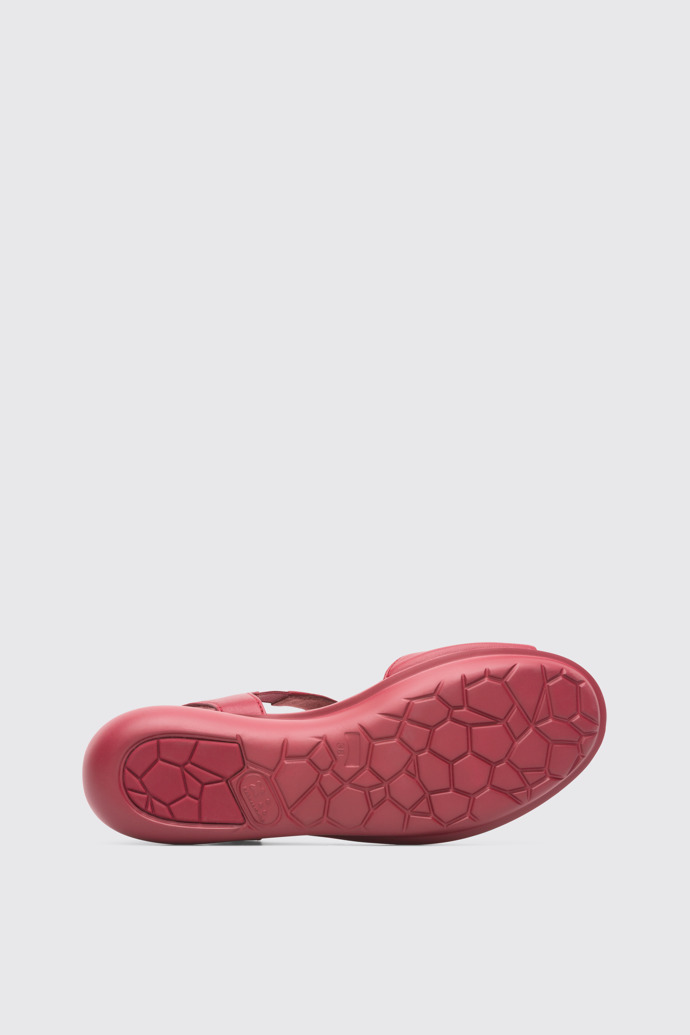 The sole of Balloon Red Sandals for Women