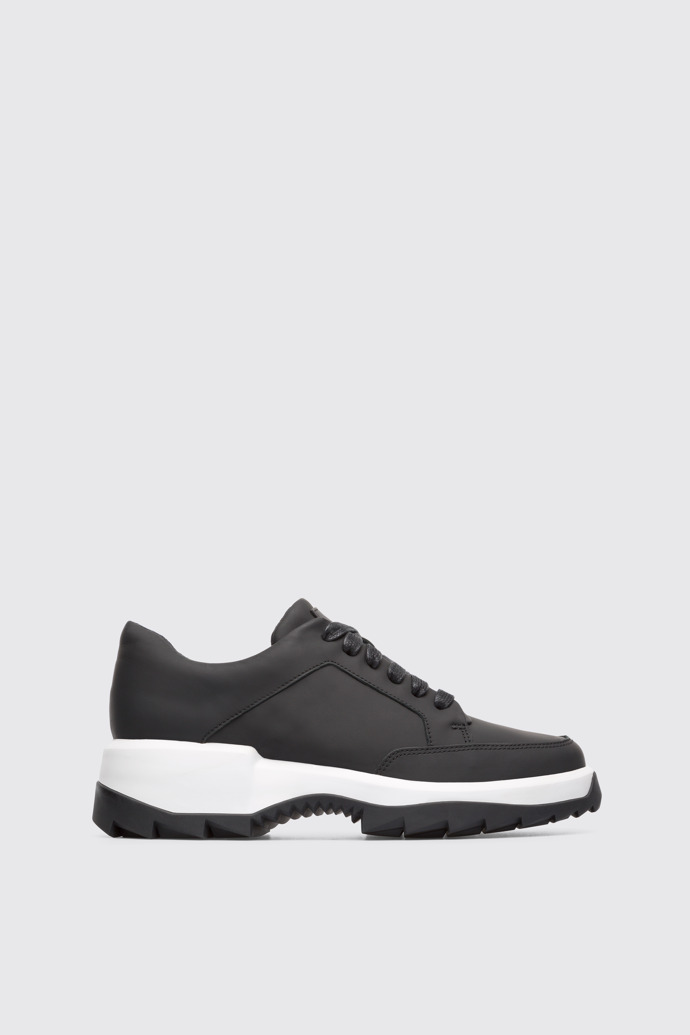 Side view of Helix Black Sneakers for Women