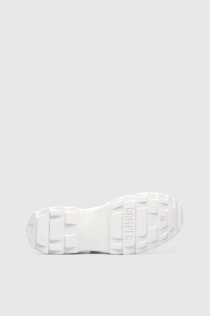 The sole of Helix White Sneakers for Women