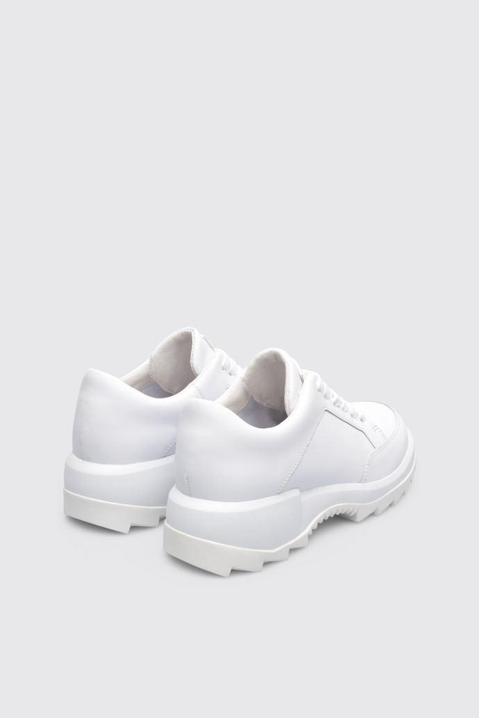 Back view of Helix White Sneakers for Women