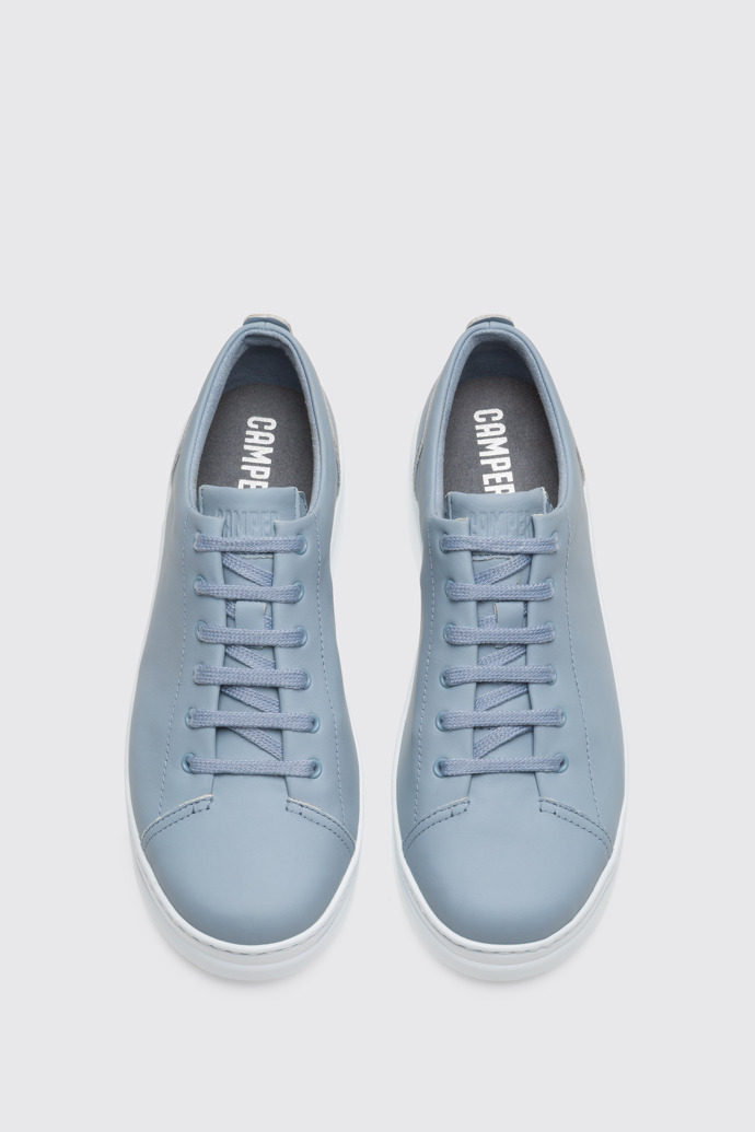 Overhead view of Runner Up Blue Sneakers for Women