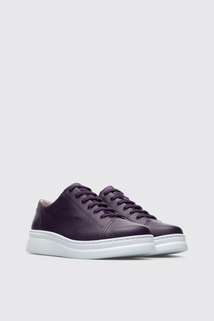 Front view of Runner Up Purple Sneakers for Women