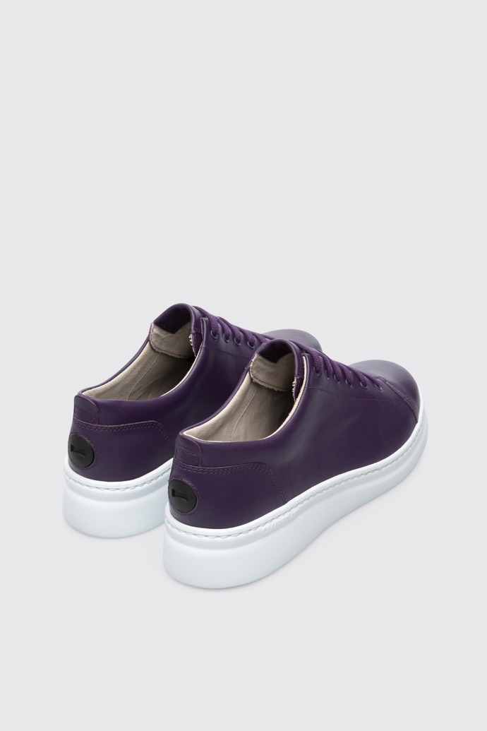 Back view of Runner Up Purple Sneakers for Women