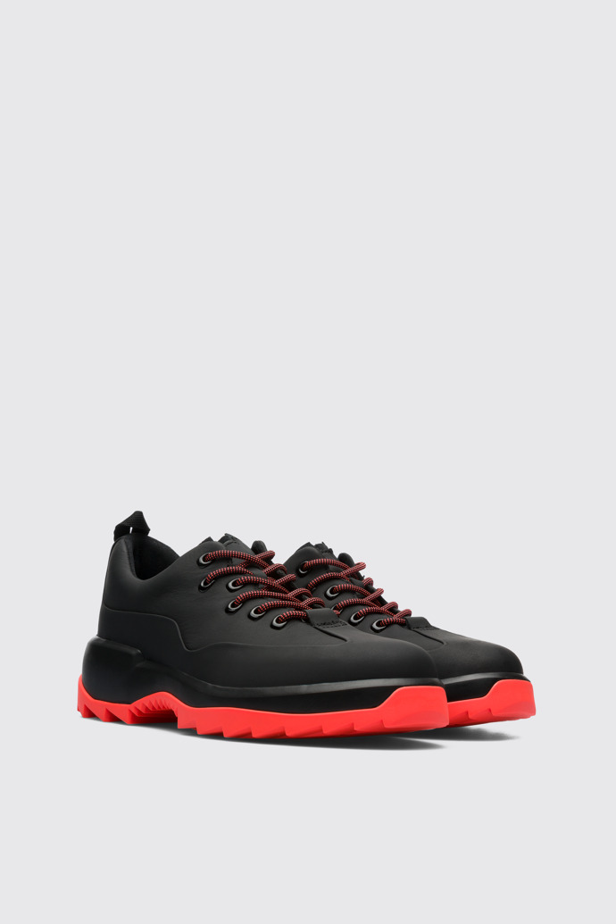 Front view of Helix Black Sneakers for Women